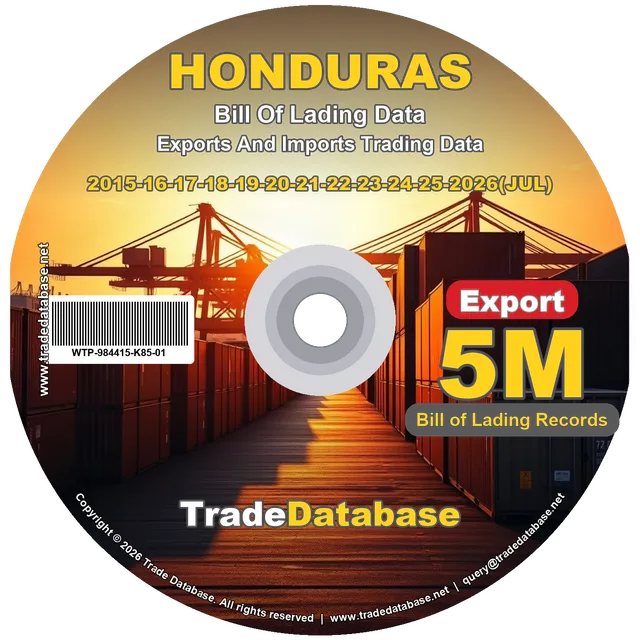 Honduras Export BL Data 2015-2026