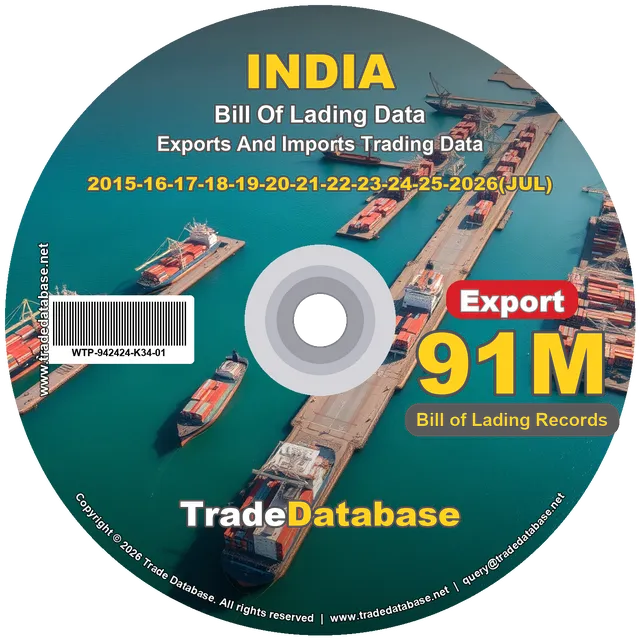 India Export BL Data 2015-2026