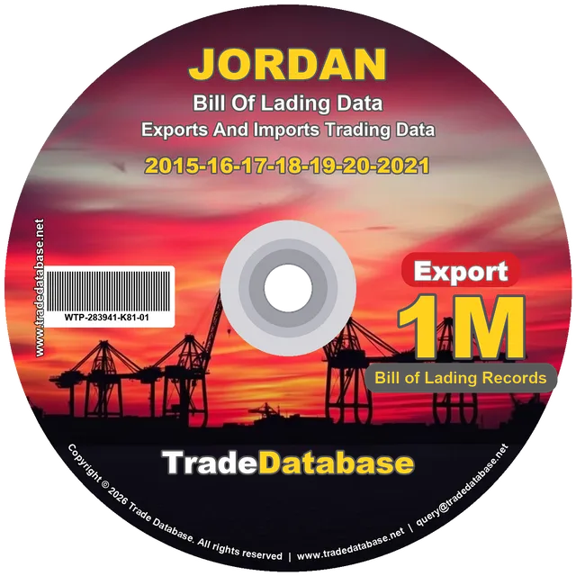 Jordan Export BL Data 2015-2021