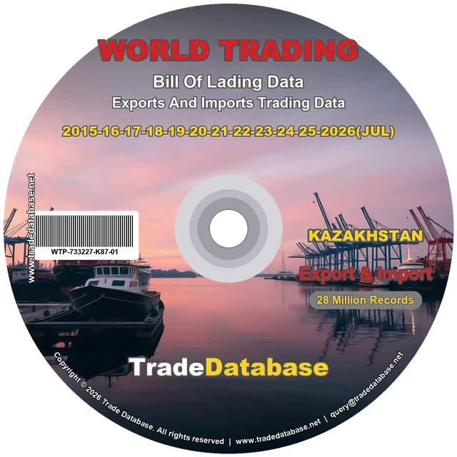 Kazakhstan Export & Import BL Data 2015-2026