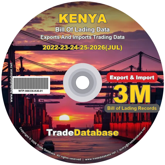 Kenya Export & Import BL Data 2022-2026