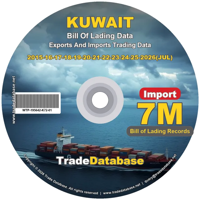 Kuwait Import BL Data 2015-2026