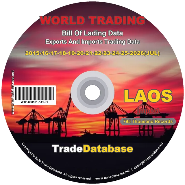 Laos Import BL Data 2015-2026 CD