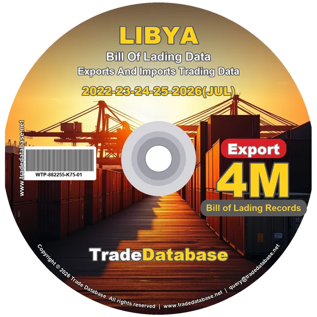 Libya Export BL Data 2022-2026