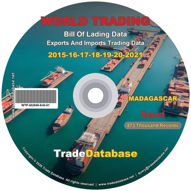 Madagascar Export BL Data 2015-2021 CD