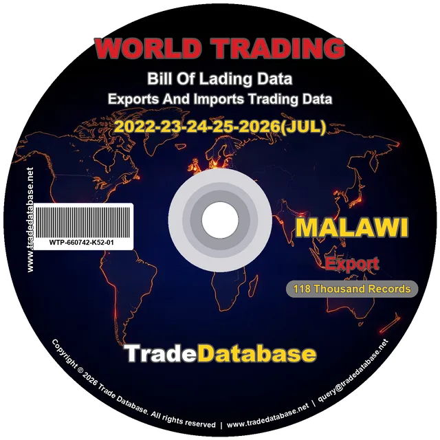 Malawi Export BL Data 2022-2026 CD