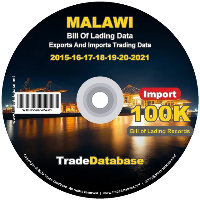 Malawi Import BL Data 2015-2021 CD