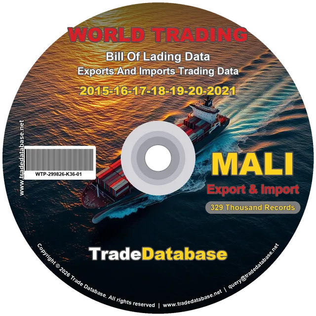 Mali Export & Import BL Data 2015-2021 CD