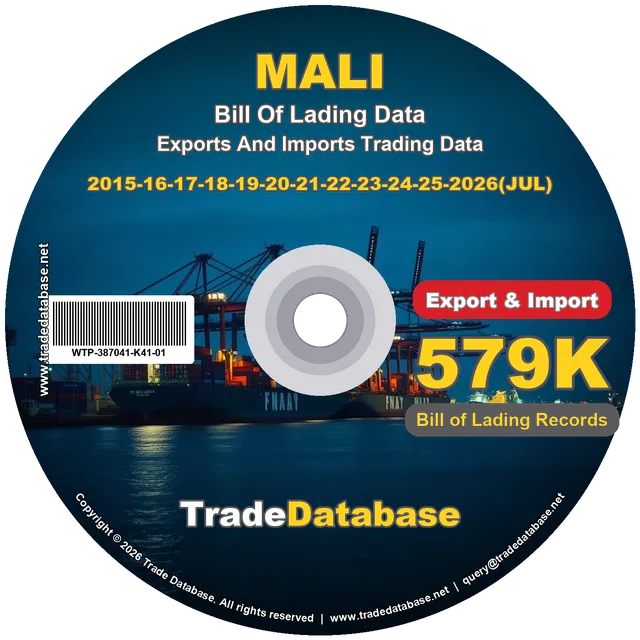 Mali Export & Import BL Data 2015-2026 CD