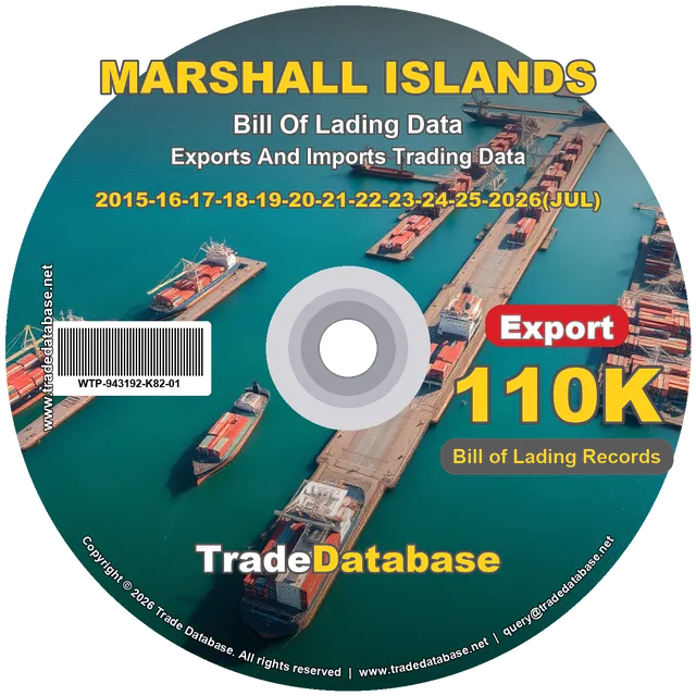Marshall Islands Export BL Data 2015-2026 CD