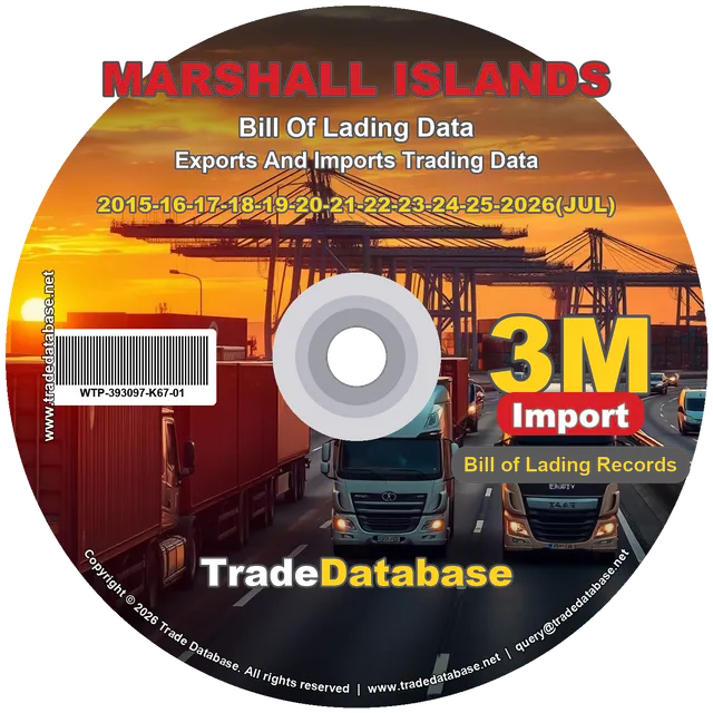 Marshall Islands Import BL Data 2015-2026 CD