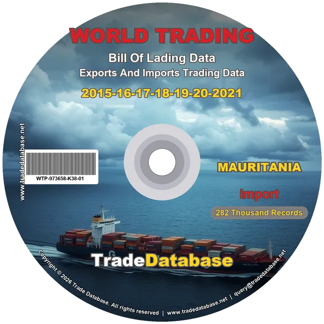Mauritania Import BL Data 2015-2021 CD