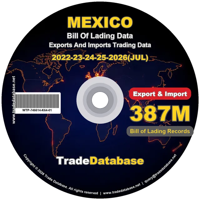 Mexico Export & Import BL Data 2022-2026