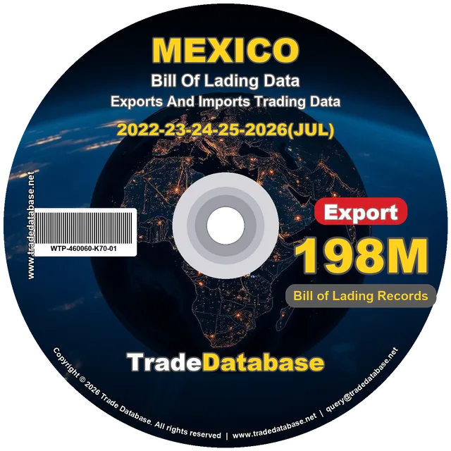 Mexico Export BL Data 2022-2026