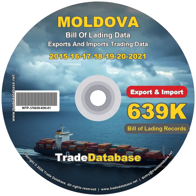 Moldova Export & Import BL Data 2015-2021 CD
