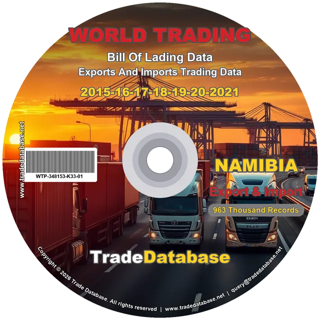 Namibia Export & Import BL Data 2015-2021