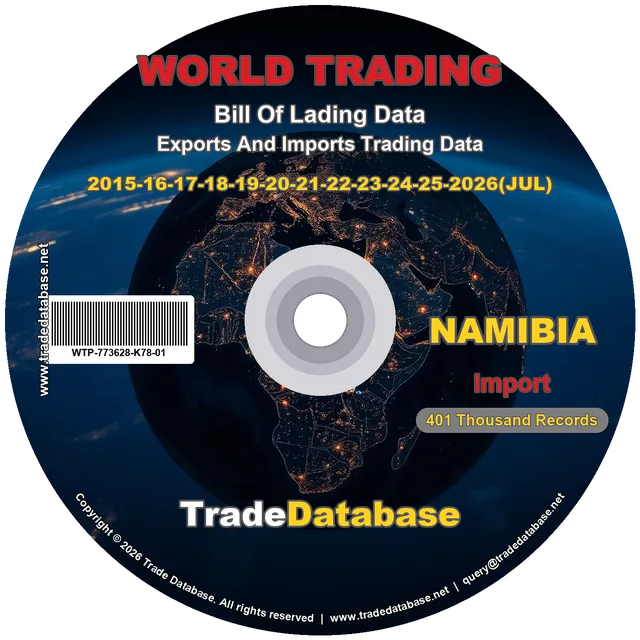 Namibia Import BL Data 2015-2026