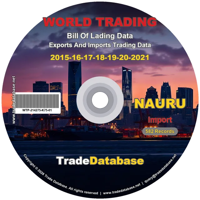 Nauru Import BL Data 2015-2021 CD