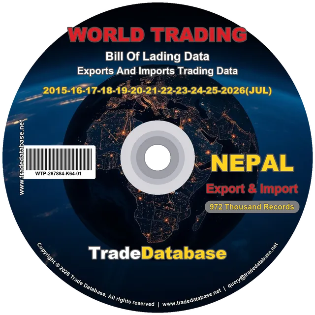 Nepal Export & Import BL Data 2015-2026 CD