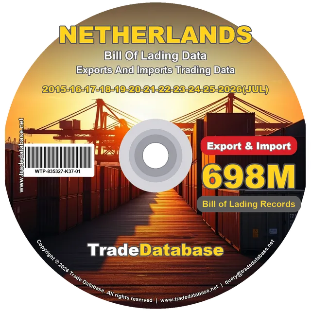 Netherlands Export & Import BL Data 2015-2026