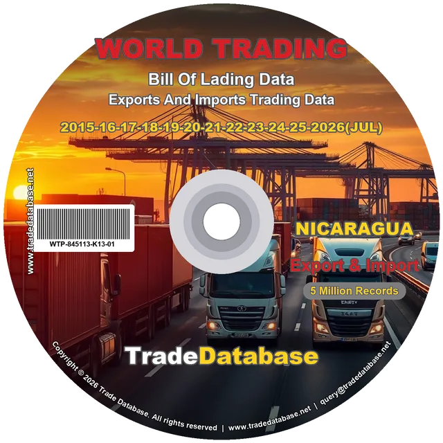 Nicaragua Export & Import BL Data 2015-2026