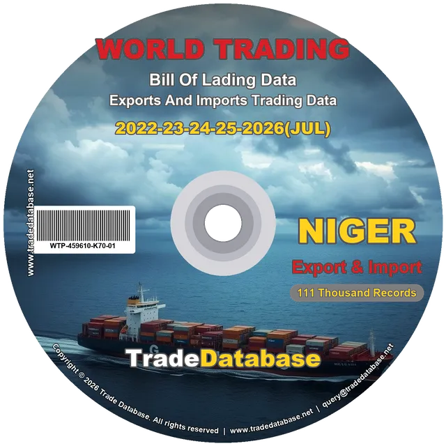 Niger Export & Import BL Data 2022-2026 CD