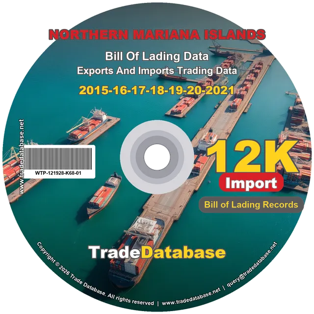 Northern Mariana Islands Import BL Data 2015-2021 CD