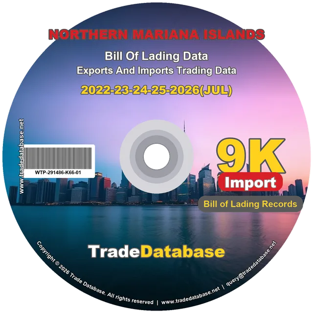 Northern Mariana Islands Import BL Data 2022-2026 CD