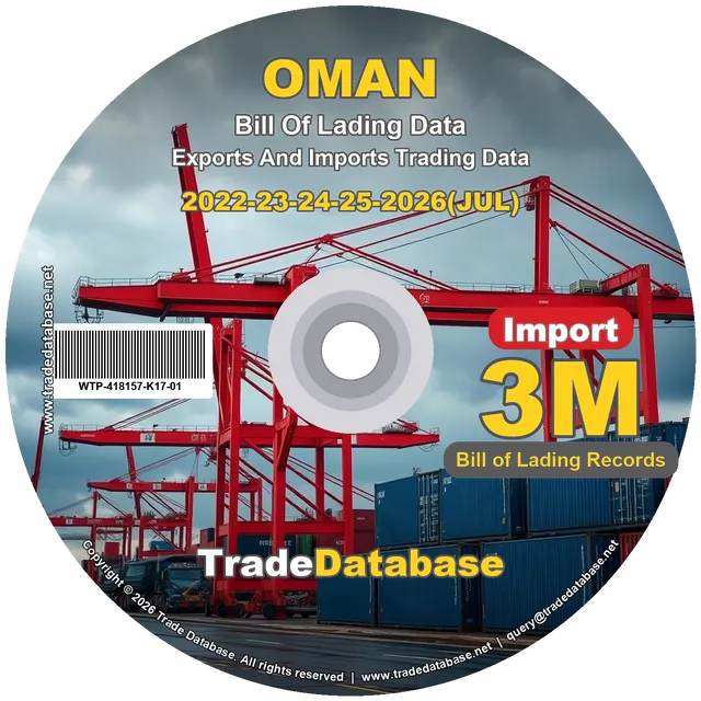 Oman Import BL Data 2022-2026