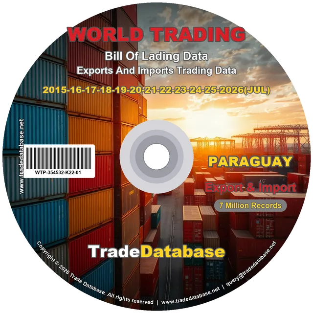 Paraguay Export & Import BL Data 2015-2026