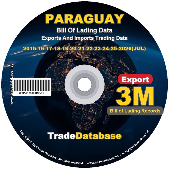 Paraguay Export BL Data 2015-2026