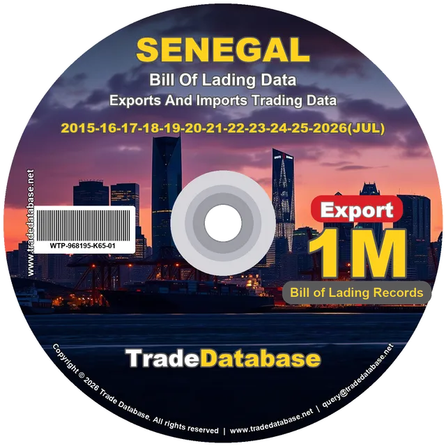 Senegal Export BL Data 2015-2026 CD
