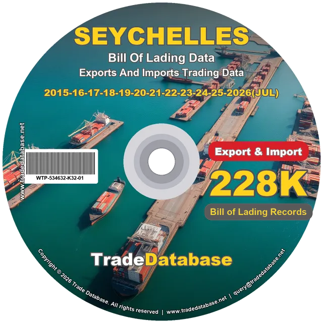 Seychelles Export & Import BL Data 2015-2026 CD