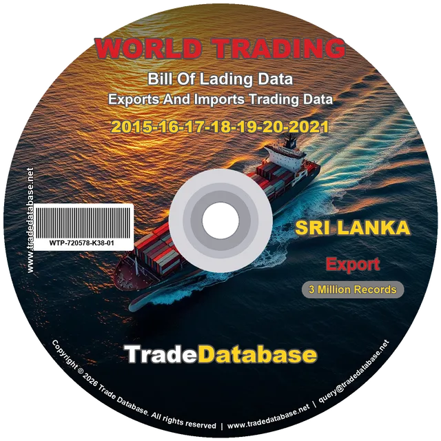 Sri Lanka Export BL Data 2015-2021