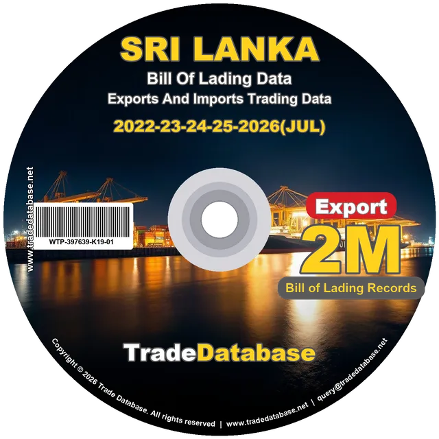 Sri Lanka Export BL Data 2022-2026