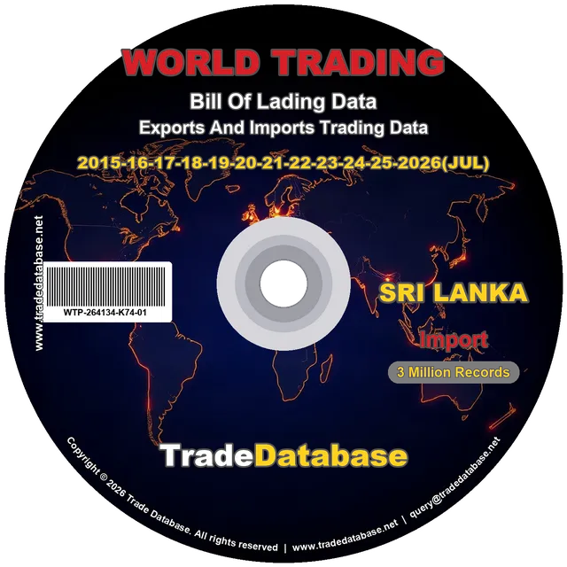 Sri Lanka Import BL Data 2015-2026