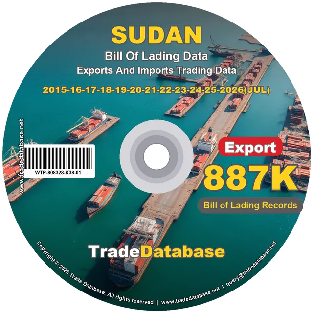 Sudan Export BL Data 2015-2026 CD