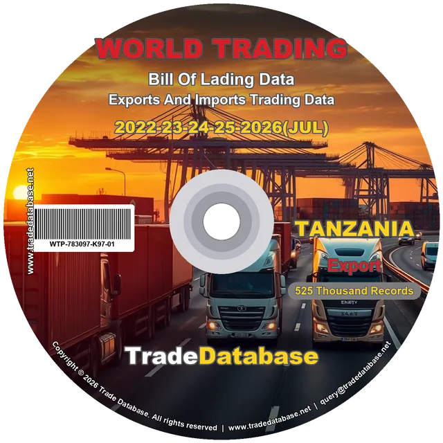 Tanzania Export BL Data 2022-2026 CD