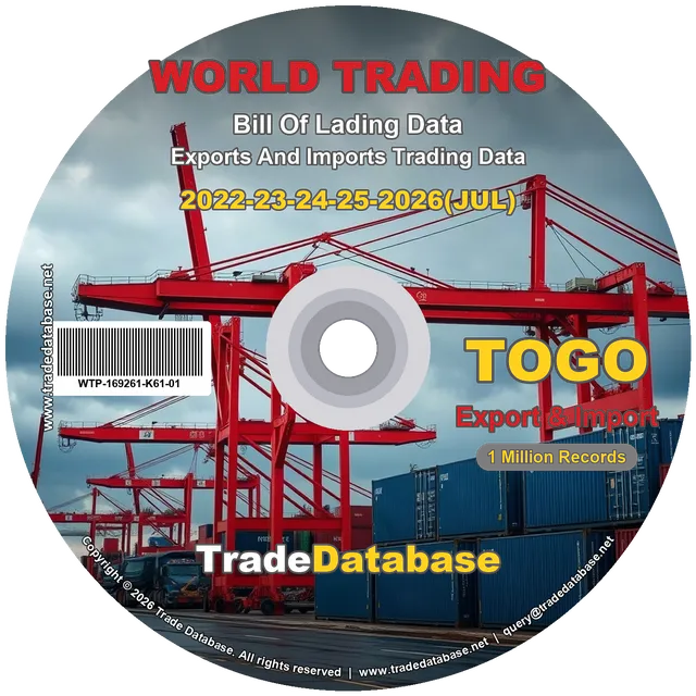 Togo Export & Import BL Data 2022-2026 CD