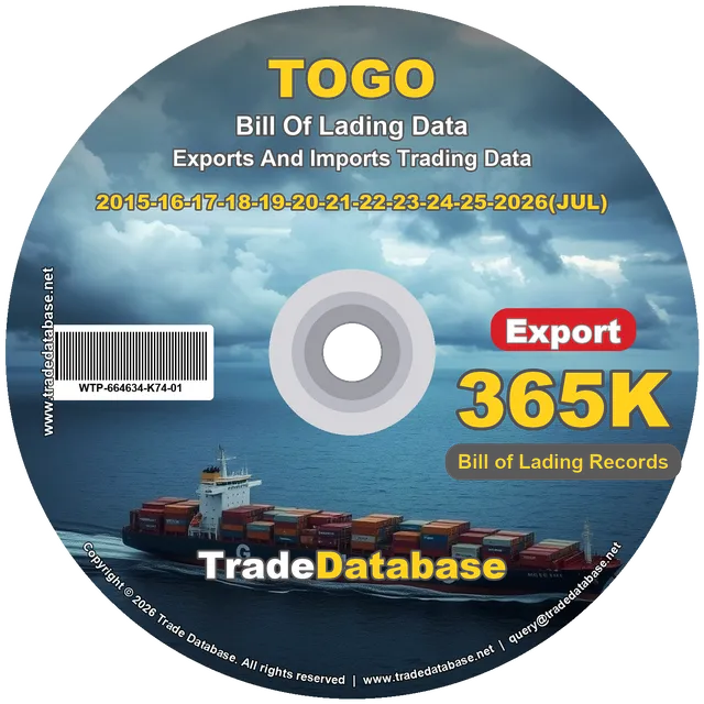 Togo Export BL Data 2015-2026 CD
