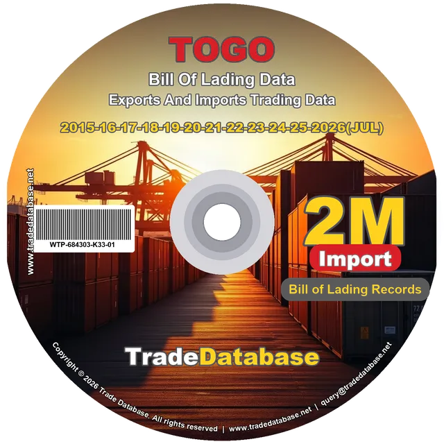 Togo Import BL Data 2015-2026 CD
