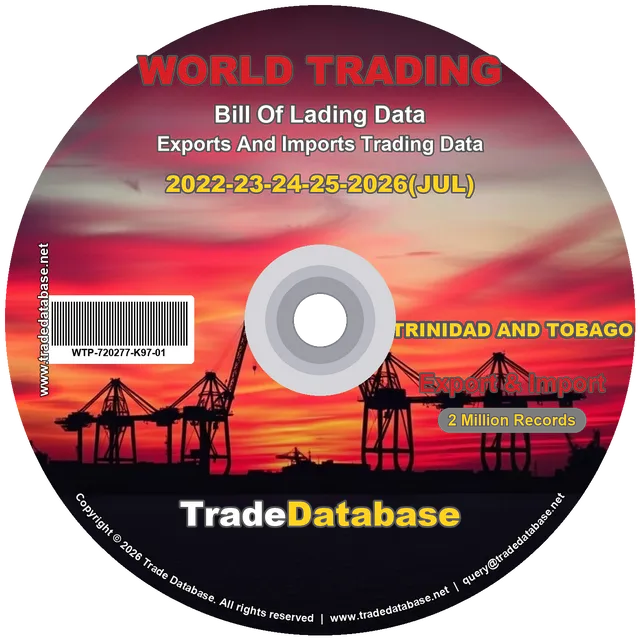 Trinidad and Tobago Export & Import BL Data 2022-2026