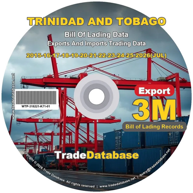 Trinidad and Tobago Export BL Data 2015-2026