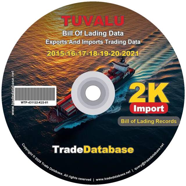 Tuvalu Import BL Data 2015-2021 CD