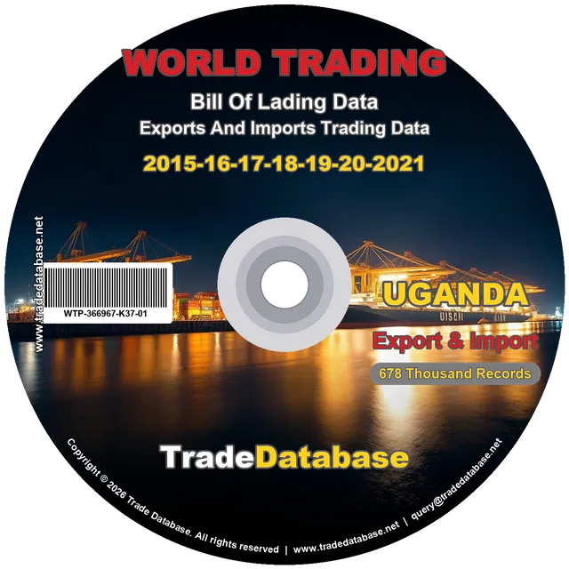 Uganda Export & Import BL Data 2015-2021 CD