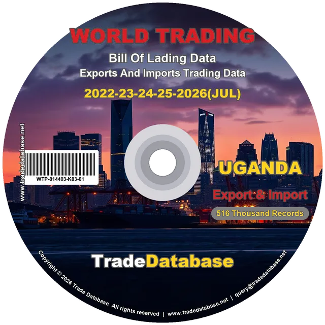 Uganda Export & Import BL Data 2022-2026 CD