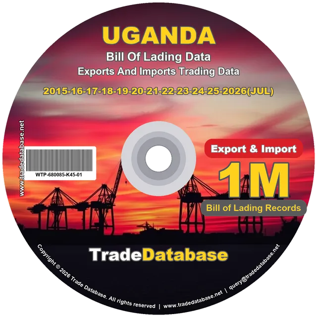 Uganda Export & Import BL Data 2015-2026 CD