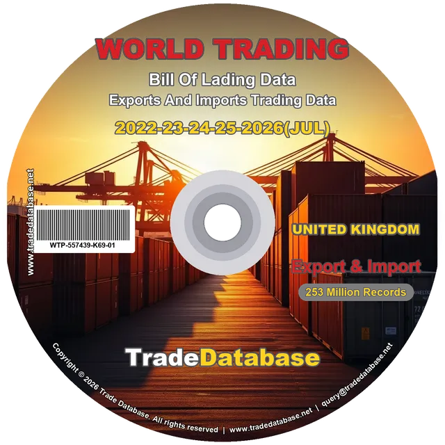 United Kingdom Export & Import BL Data 2022-2026