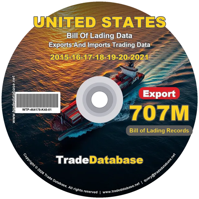 United States Export BL Data 2015-2021