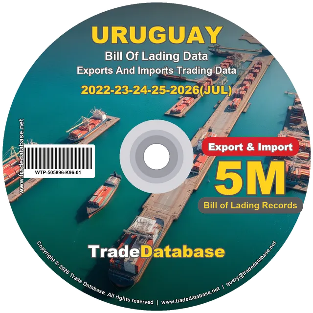 Uruguay Export & Import BL Data 2022-2026